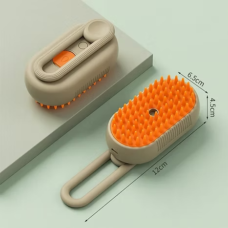 Escova a Vapor Removedora de Pelos Pet com USB