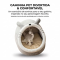 Cama Toca para Gatos Super Confortável Dobrável e Lavável