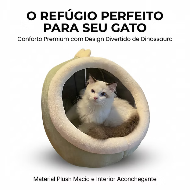 Cama Toca para Gatos Super Confortável Dobrável e Lavável