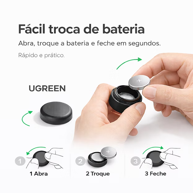 Localizador Bluetooth para Pets Compatível com Apple Find My