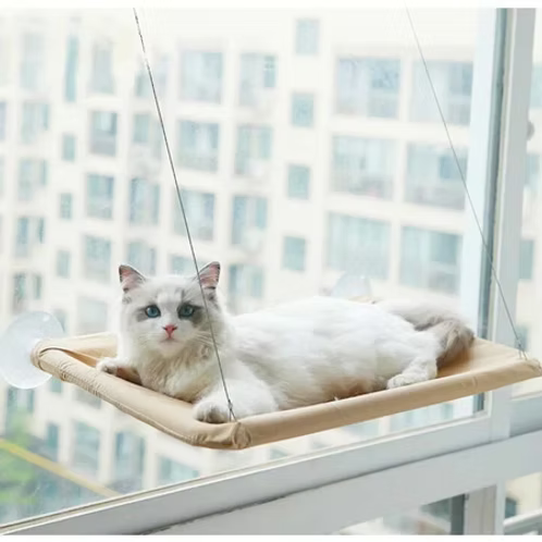 Cama Suspensa de Janela para Gato com Ventosas