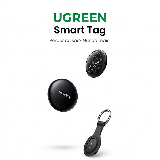 Localizador Bluetooth para Pets Compatível com Apple Find My