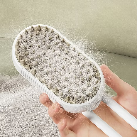 Escova a Vapor Removedora de Pelos Pet com USB