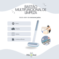 Bastão Removedor de Pelos para Pets Reutilizável Dupla Face
