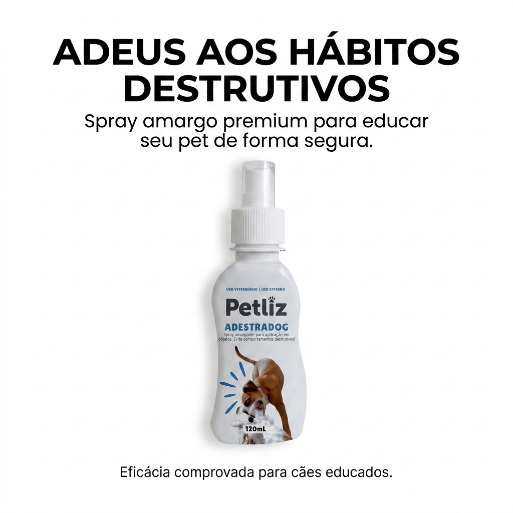Kit Adestramento para Cães Anti Xixi e Anti Mordidas