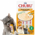 Petisco Cremoso Churu para Gatos - 4 Tubos Vários Sabores Original