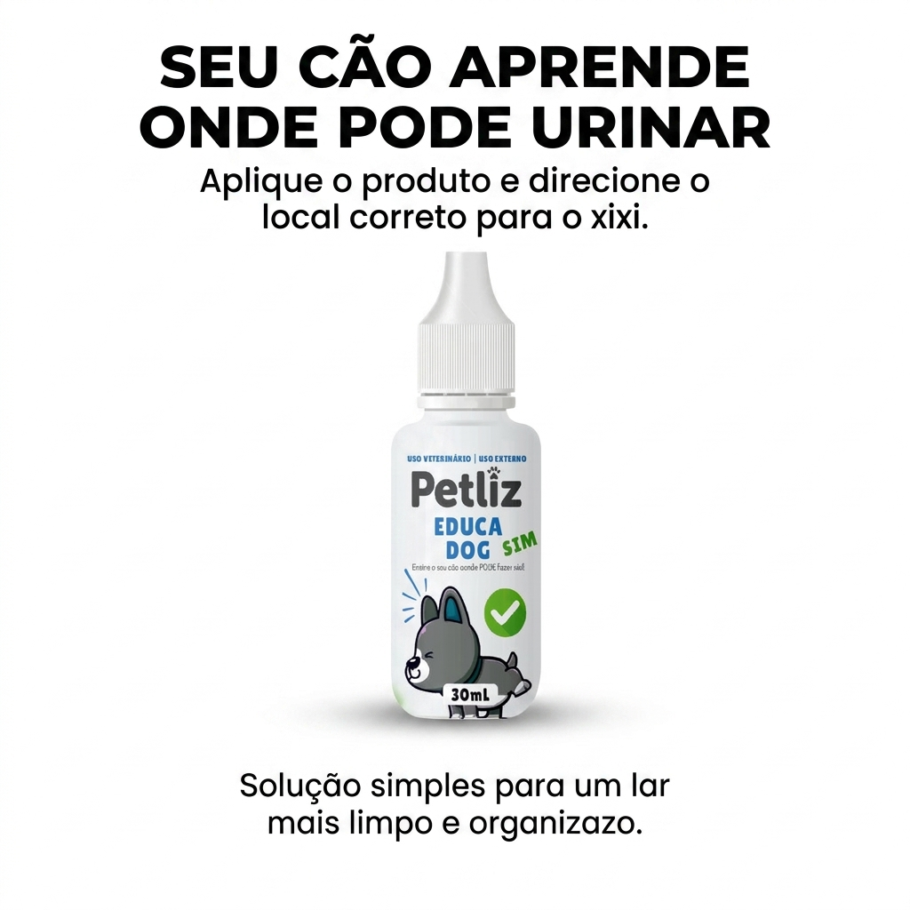 Kit Adestramento para Cães Anti Xixi e Anti Mordidas
