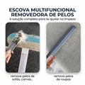 Escova Removedora de Pelos para Pets Reutilizável Dupla Face