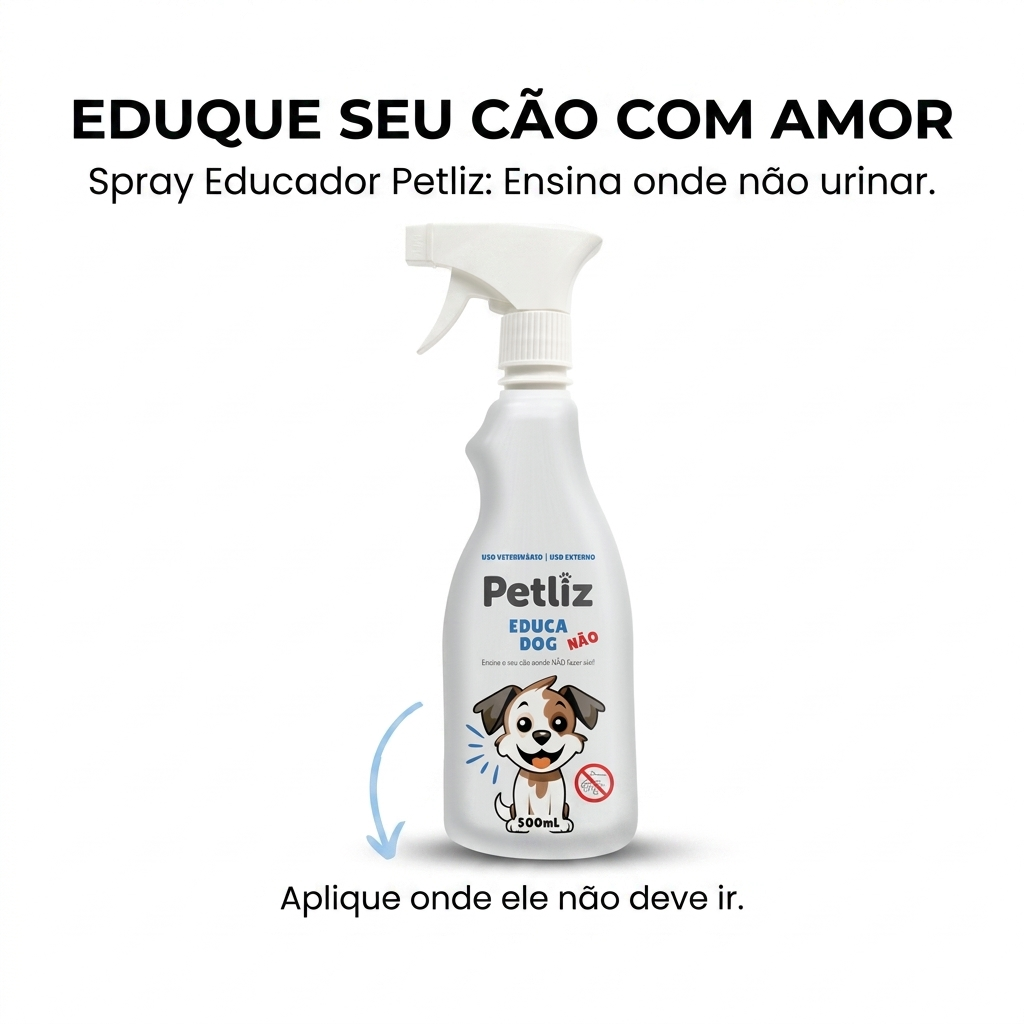Kit Adestramento para Cães Anti Xixi e Anti Mordidas