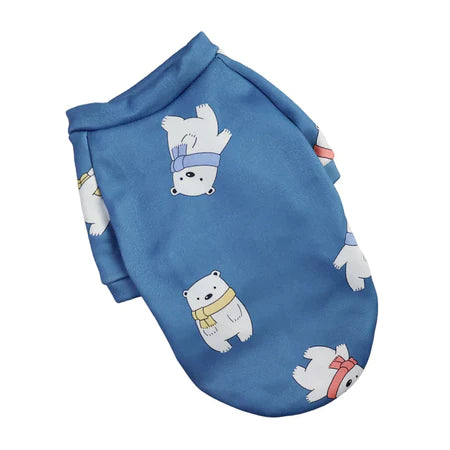 Moletom Pet Estampado Quentinho para Cães e Gatos