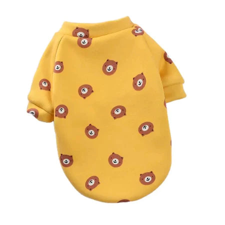 Moletom Pet Estampado Quentinho para Cães e Gatos