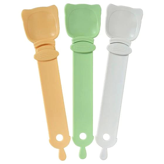Colher Espremedora para Petisco Churu Alimentador de Sachê para Gatos