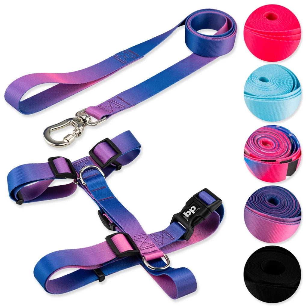 Kit Peitoral H + Guia Pet 1,30m