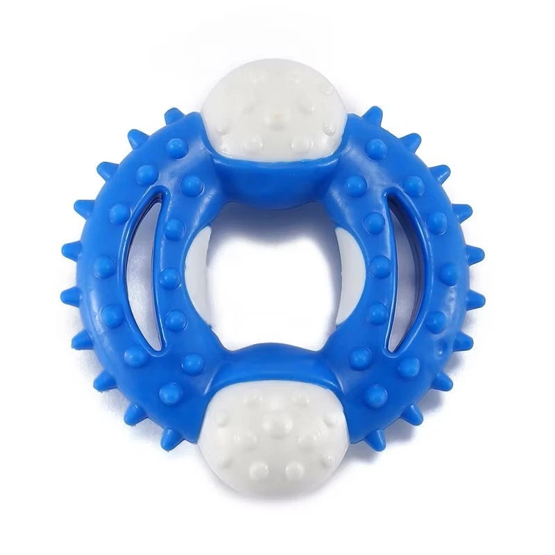 Mordedor Super Resistente para Cães em Nylon Maciço | Limpeza dos Dentes e Antiestresse