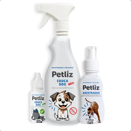 Kit Adestramento para Cães Anti Xixi e Anti Mordidas