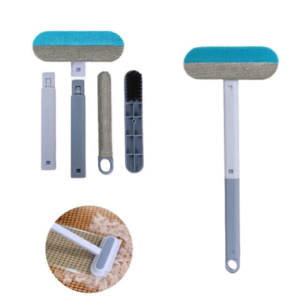 Escova Removedora de Pelos para Pets Reutilizável Dupla Face