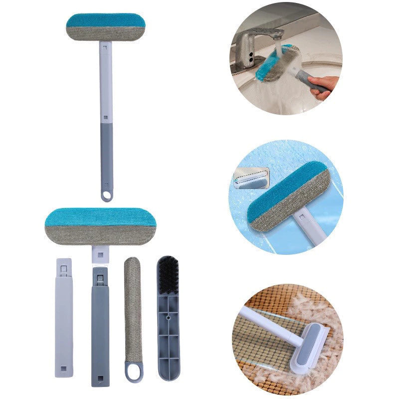 Escova Removedora de Pelos para Pets Reutilizável Dupla Face